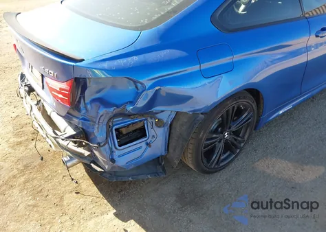 2017 BMW 440I из США, поврежденный, VIN WBA4P1C58HK522561